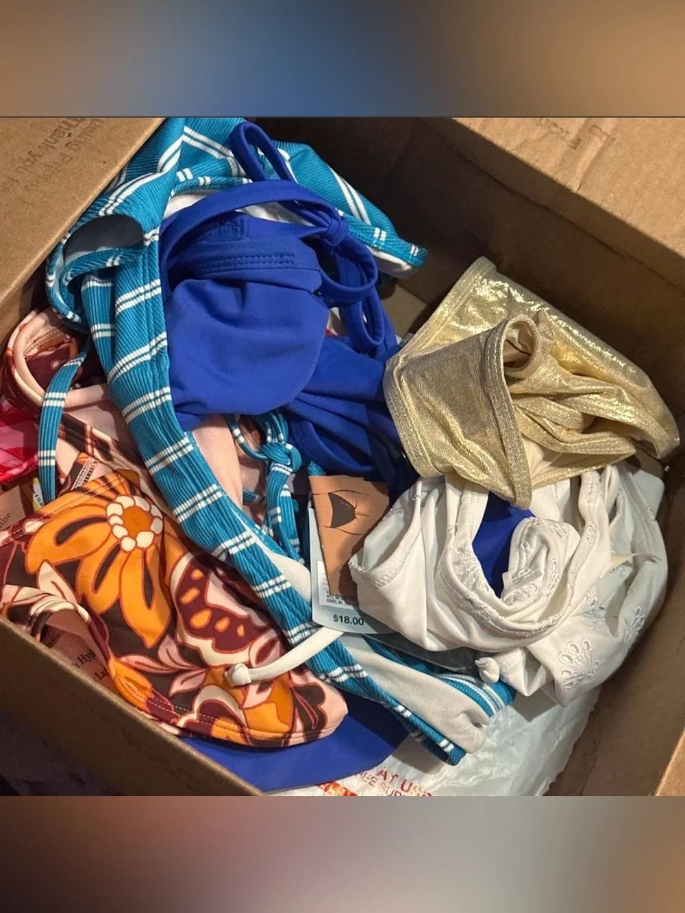 7 Different Bikini Bottoms — size XL — NWT